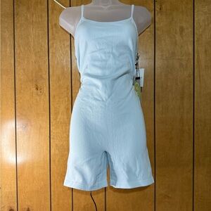 Forever 21 Light Blue Sleeveless Romper